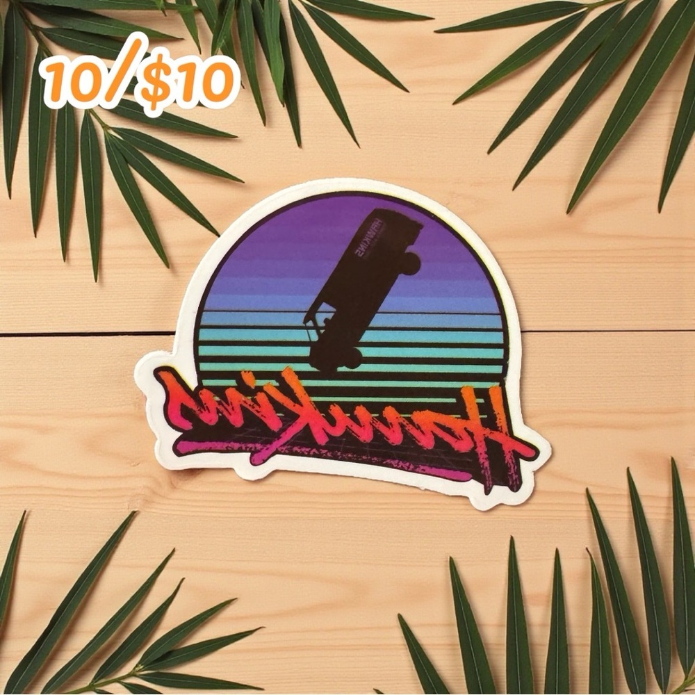HAWKINS Upside Down Sticker Stranger Things Inspired | Glossy 2.5” | 10 for $10